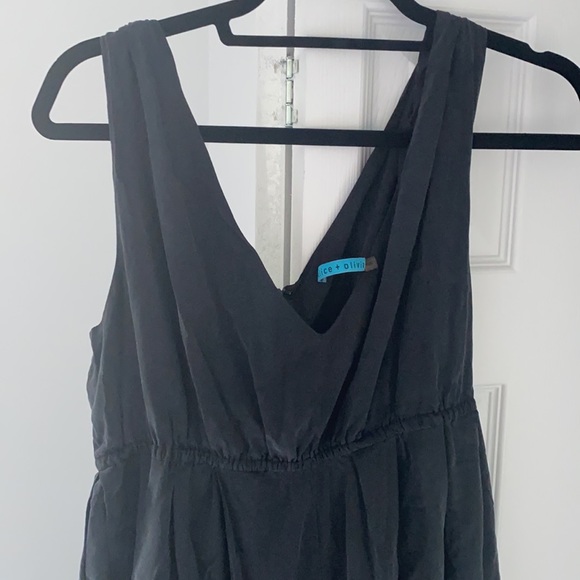 Alice + Olivia grey blue romper. - Picture 3 of 5